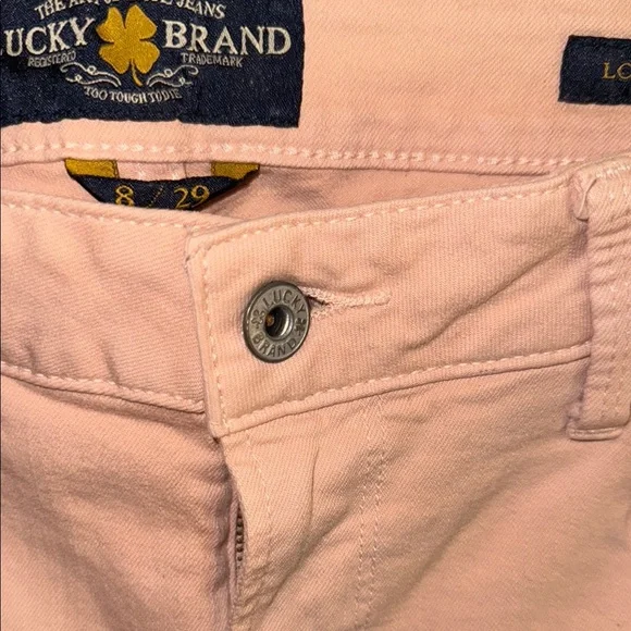 Lucky Brand Women's Lolita Skinny Jeans in Mauve Pink - Picture 4 of 10